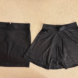 Black Skirt Set